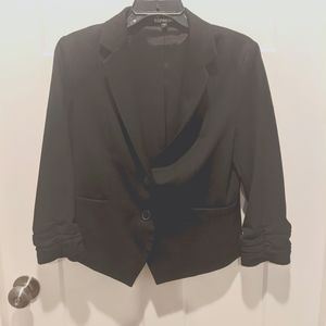 Express black suit jacket